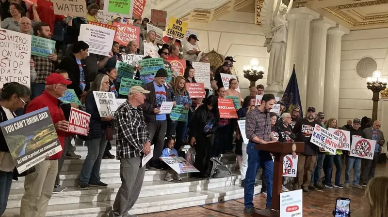 Disgust, frustration, concern over data centers unleashed in Capitol